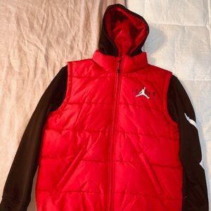 Air Jordan Puffer Vest Jacket - Boys XL
